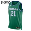 NBA Dallas Mavericks Trikot Daniel Gafford Nike 2025-26 Classic Edition Grün Swingman - Kinder